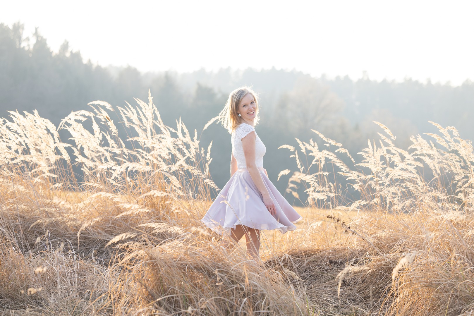 Julia Zaunschirm in der Natur